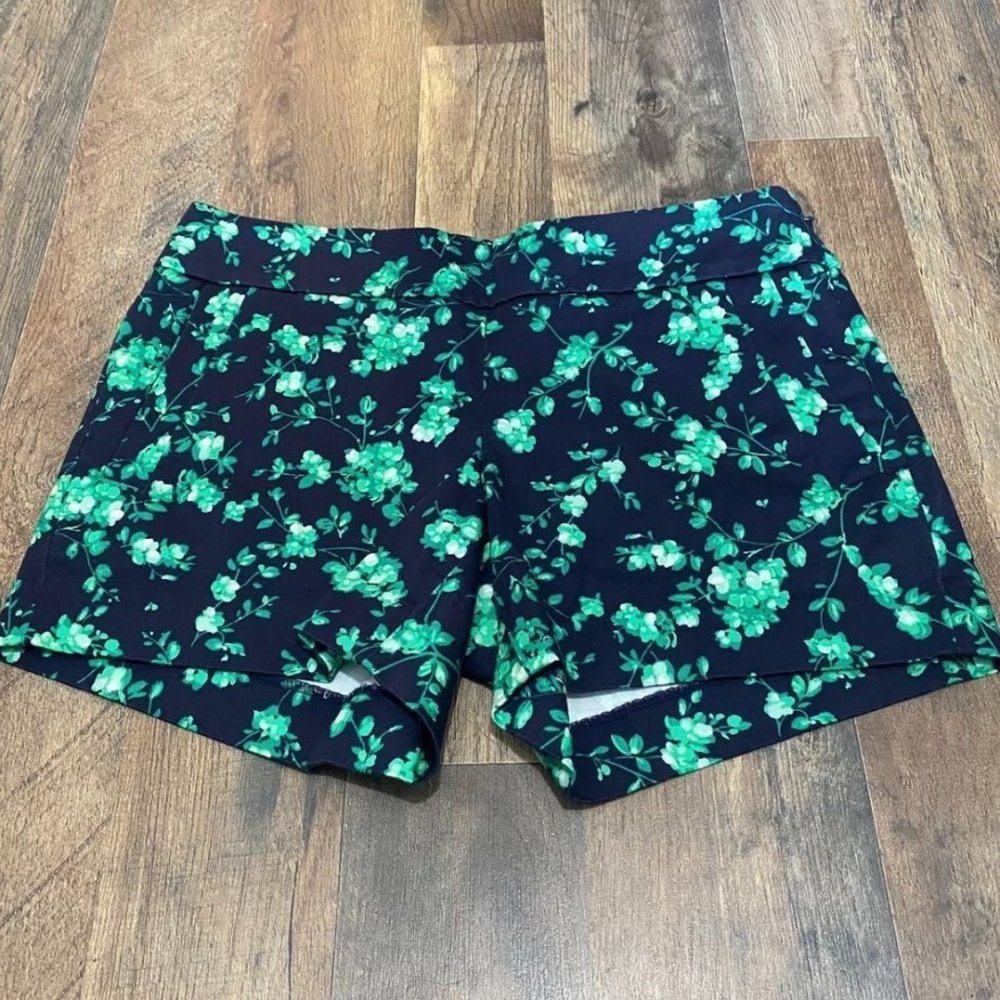 NWT J. Crew 4" Printed Stretch Chino Short Size 0